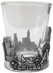 Chicago Pewter Shot Glass