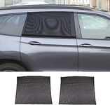 Side Window Sun Shade for Honda Pilot 2016-2025/Ridgeline 2020-2025/Passport 2019-2025 Accessories Rear Door Window Screens Shade Breathable Mesh Anti-Insect Net Privacy Protector Block UV Rays/Glare