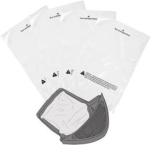 120 Count Waste Drawer Liners Bags Compatible with All Litter Box Robot Models, 9-11 Gallons Litter Box Liners