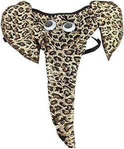 Acizi Calzoncillos sexys de Cintura Baja para Hombre, abultamiento, Bolsa, abultado, Elefante, Ropa Interior (Leopardo)
