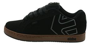 Etnies Mens Fader LS Shoes Footwear,Black Dirty Wash,10