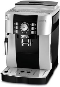 De'Longhi Perfetto ECAM 21.116.SB - Cafetera Superautomática, granos de café, café molido, 1.8 L, 15 bares, 1450 W, Negro y Plateado