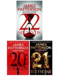 Women's Murder Club Series by James Patterson 3 Books Collection Set ( 20th Victim, 21st Birthday, 22 Seconds )