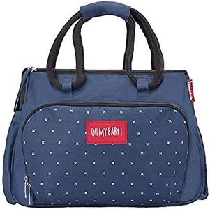 Badabulle B043019 Borsa Fasciatoio Boho, Blu