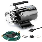 Trupow 1/10HP 330GPH 115-Volt Mini Portable Electric Utility Sump Transfer Water Pump with Water Hose Kit