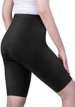 INBIKE Padded Bike Shorts Women Cycling Shorts with Pocket Biking Shorts for Spinning Road Bike MTB, Black, Medium