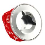 (Red) - Amarine-made Stainless Windproof Bean Bag Ashtray, Blue or Red