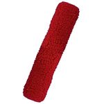 Intrepid International Fleece Noseband Cover for Horses - Comfortable Snug Fit, Red, Reduces Bridle Rub and Pressure, Prevents Sores and Irritation