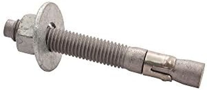 Wej-It Ankr-TITE ATG Wedge Anchor, Carbon Steel, Galvanized Finish, Meets QQZ-325Z Type II Class 3 and GSA FFS-325 Group II Type 4 Class 1 Specifications, 3/8" Diameter, 3" Length, 1-3/4" Threaded Length (Pack of 50)
