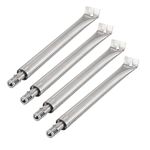 BBQSAVIOR BP63 BBQ Burner Replacement Parts for Broil King Regal and Imperial Gas Grills, Stainless Steel Tube Burner 17 1/8 x 1 1/4 inch 4-Pack