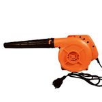 Tara Handicrafts Electric air Blower for Cleaning dust, Electric air Blower dust pc Cleaner Heavy Duty air Blower Machine 1400 RPM Speed Anti vibrate 500W Unbreakable Body for Home (Orange)