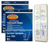 Envirocare Eureka F & G Upright Vacuum Bags (18 Pk) By (Fits Many Sanitaire Vacuums)