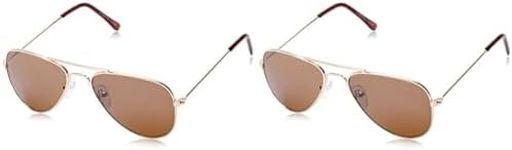Eyelevel Boys Kids Squadron Sunglasses, Gold, One Size