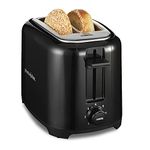 Proctor Silex 2-Slice Extra-Wide Slot Toaster with Cool Wall, Shade Selector, Toast Boost, Auto Shut-Off and Cancel Button, Black, 22215G