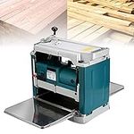 Multifunctional Woodworking Power Tool Planer, 12" Single-Sided Desktop Planer Electromechanical, Wood Planer