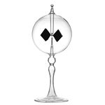 DORAMI Large Transparent Solar Power Crookes Radiometer Sun Light Energy Spinning Vanes Windmill Gift Home