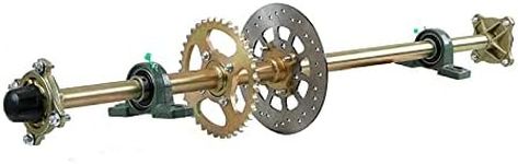 Futchoy 44" Rear Live Axle Complete