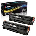 Arthur Imaging Compatible Toner Cartridge Replacement for Hewlett Packard CF283A (HP 83A), Black