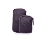 Travelon Pi All Day Set of 2 Accessory Pods, BlackBerry, BlackBerry, Pi All Day Set of 2 Accessory Pods