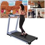 Lacuffy Raceable Folding Treadmill 6% Incline Treadmill Suitable for Intellegent Wearable Devices MAX 158KG Treadmills for Home Foldable 1-16 KM/H with Multi-runner Race Door to Door Delivery