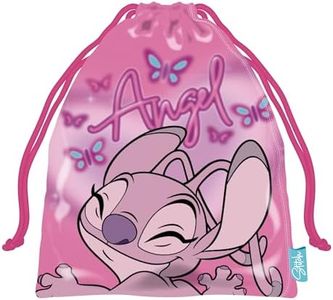 ARDITEX WD16374 Bolsa Merienda 26.5X21.5cm de Disney-Lilo & Stitch