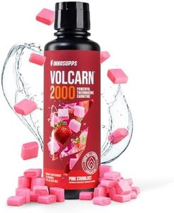 InnoSupps Volcarn 2000 - Advanced Fat Burning Liquid | L-Carnitine,GBEEC, Boost Energy, ATP Enhancer | Caffeine Free, No Artificial Sweeteners | 32 Servings (Pink Starblast)