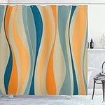 Ambesonne Vintage Shower Curtain, R