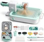 Resiners Cordless Rotary Tool Workstation, with Detachable Torque Adapter for Polishing, Sanding, Drilling, Carving, DIY Craft (113 Pcs Rotary Tool)