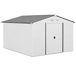 Outsunny 11' x 9' Outdoor Storage S