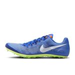 Nike Ja Fly 4 Track and Field Sprinting Spikes (DR2741-400, Racer Blue/Safety Orange/White), Racer Blue/Safety Orange/White, 7.5