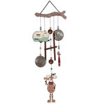 Sunset Vista Design Studios Trailer Park Collection Moose Wind Chime