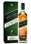 Johnnie Walker Green Label | Blended Scotch Whisky | 43% Vol | 70cl | Enjoy Neat Or In Drinks | Scottish Whisky Made Using Single Malt Whiskies Matured At Least 15 Years | With Gift Box