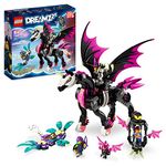 LEGO DREAMZzz 2-in-1 Pegasus Flying Horse Toy Set, Build a Fantasy Creature in 2 Ways, With Zoey, Nova and Nightmare King Minifigures from the TV Show, Animal Toys for Kids, Boys, Girls 71457