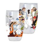 DRAGON MEMORIES Set of 2 Retro Glasses – Once Upon a Time Time Time 'Space