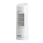 Status Tower Fan | 14 Inch Portable Oscillating Mini Fan | 2 Speed Adjustable Angle Tower Fan | White | S15TOWERFAN1PKB