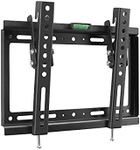 suptek Tilt TV Wall Mount Bracket for Most 14-42 inch LED, LCD and Plasma TV, Mount with Max 200x200mm VESA and 55lbs Loading Capacity, Fits Studs 8" Apart, Low Profile with Bubble Level (MT3202)