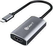 GearIT USB-C to HDMI 2.1 8K HDR Adapter, 8K@60Hz or 4K@120Hz DP Alt Mode, Type C Thunderbolt 3/4 Compatible for MacBook Pro 2020, iPad Pro 2020, Galaxy S20, and More