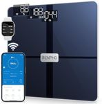 RENPHO Wi-Fi Body Composition Scales for Body Weight, Bluetooth Bathroom Scale with Baby Mode, Digital Weighing Smart Body Fat Scale Body Composition Monitor with App for Fitness, Elis Aspire