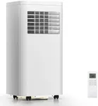 ZAFRO Portable Air Conditioners, 10000 BTU, 3 in 1 Portable AC Unit with Window Kits, Fan & Dehumidifier Modes, Cools up to 450 Sq.Ft, LED Display/Remote Control, 24H Timer for Living Room, Bedroom