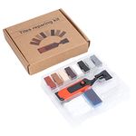 Tile Floor Repair Kit, Tile Repair Electric Heating Pen Wax Block Set with 8 Block Wax Crack Gaps Repairing Tools Ceramic Tile Repair Kit for Walls Porcelain Tub Tile Refinishing