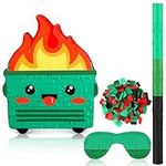 Poen Dumpster on Fire Pinata with B