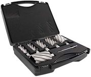 Steel Dragon Tools AC2-7PCLG 7PC Annular Cutter Kit Depth 2" Large Sizes 1" - 2" 1 Pin