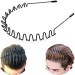 bodbop Metal Hair Band for Men Head