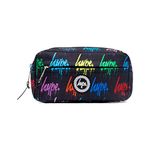 hype Bags Multi Coloured Wall Graffiti Drip Unisex Pencil Case in Black Size: One Size