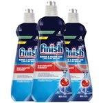 Finish Dishwasher Rinse & Shine Aid | For Drier Glasses and Spot Prevention | Pack of 3, 400ml each