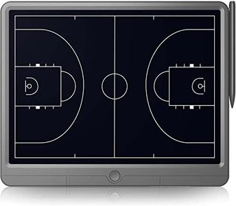 TUGAU Basketball Coaching Board 15 inch LCD Basketball Strategy Board with Stylus Pen,Digital Basketball Training Equipment for Coach and Game Plan