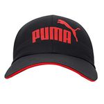 Puma Women Polyester Cap (Pack of)(2344101 Black, White AOP_Free Size)