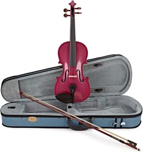 Stentor Harlequin 1/4 Violin – Raspberry Pink