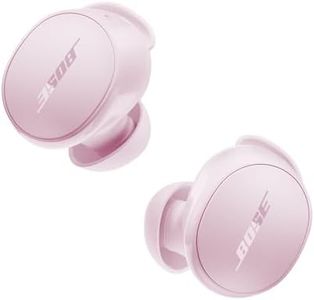 Bose QuietComfort Wireless Noise Cancelling Earbuds, Lifestyle Bluetooth Earbuds with Active Noise Cancellation, Up to 8.5 Hours of Battery Life, Petal Pink
