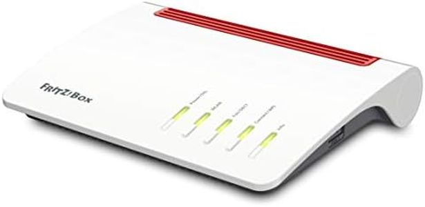 AVM FRITZ!Box 7590 Modem Routeur International, Wireless Veloce AC+N 2533 Mbit/s, Téléphonie Analogique, RNIS et VoIP, Base DECT, Media Server, (Vérifiez la compatibilité avec votre ligne)